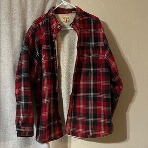 RedHead Red and Black Plaid Jacket